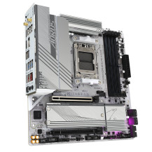 Gigabyte B650M AORUS ELITE AX ICE - Scheda madre - micro ATX - Socket AM5 - Chipset AMD B650 - USB-C 3.2 Gen2, USB 3.2 Gen 2, US
