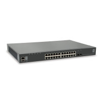 LevelOne GTL-2891 - Switch - L3 - gestito - 24 x 10/100/1000 + 2 x 10 Gigabit SFP+ (Uplink)