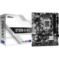 ASRock B760M-H/M.2 - Scheda madre - micro ATX - Sockel LGA1700 - Chipset B760 - USB-C 3.2 Gen 1, USB 3.2 Gen 1 - LAN Gigabit - G