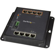 StarTech.com 8 Porta POE Switch Ethernet Gestionato - 30W per PoE+ Port - Industrieller managed Wandmontage Netzwerk Switch - Sw
