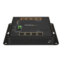 StarTech.com 8 Porta POE Switch Ethernet Gestionato - 30W per PoE+ Port - Industrieller managed Wandmontage Netzwerk Switch - Sw