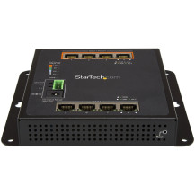 StarTech.com 8 Porta POE Switch Ethernet Gestionato - 30W per PoE+ Port - Industrieller managed Wandmontage Netzwerk Switch - Sw