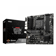 MSI B550M PRO-VDH - Scheda madre - micro ATX - Socket AM4 - Scheda madre AMD B550 - USB-C Gen 1, USB 3.2 Gen 1 - LAN Gigabit - G