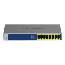 Netgear GS516PP - Switch - senza gestione - 16 x 10/100/1000 (PoE+)