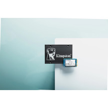Kingston KC600 - SSD - crittografato - 1 TB - interno - 2,5" (6,4 cm)