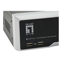 LevelOne NVR-1332 - NVR - 32 canali - con supporto di rete