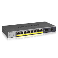 NETGEAR Smart GS110TPv3 - Switch - Intelligente - 8 x 10/100/1000 (PoE)
