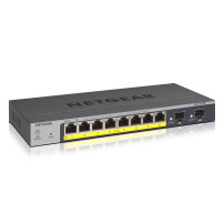 NETGEAR Smart GS110TPv3 - Switch - Intelligente - 8 x 10/100/1000 (PoE)