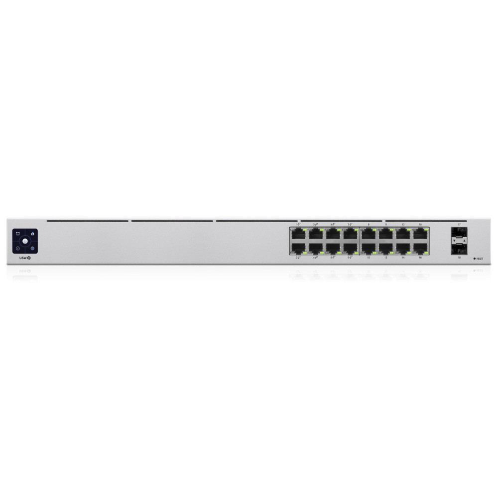 Ubiquiti UniFi Switch USW-16-POE - Switch - gestito - 16 x 10/100/1000 (8 PoE+)