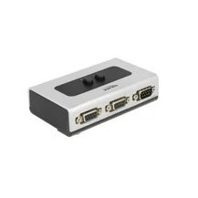 Switch Delock - 3 x seriale - Desktop, montabile sulla parete