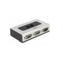 Switch Delock - 3 x seriale - Desktop, montabile sulla parete