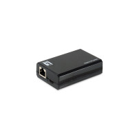 Splitter LevelOne Gigabit PoE bt da USB-C PD 3.0, IEEE 802.3af, IEEE 802.3at, IEEE 802.3bt, 10/100/1000Base-T(X), Nero, Attivit├