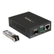 StarTech.com Convertitore di Medio Raggio Gigabit Ethernet Fibra Ottica