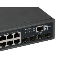 LevelOne GTP-5271 - Switch - L3 Lite - gestito - 48 x 10/100/1000 (PoE+)