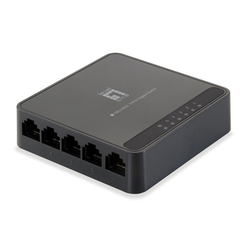 LevelOne GEU-0522 - Switch - 5 x 10/100/1000