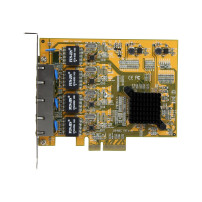 StarTech.com Startech Scheda Madre PCIe Gigabit a Quattro Porte
