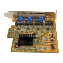 StarTech.com Startech Scheda Madre PCIe Gigabit a Quattro Porte