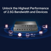 TP-LINK TL-SG105-M2 - V1 - Switch - senza gestione