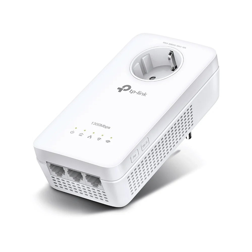 TP-LINK TL-WPA8631P V4 - Adattatore Powerline 1GbE, HomePlug AV (HPAV)