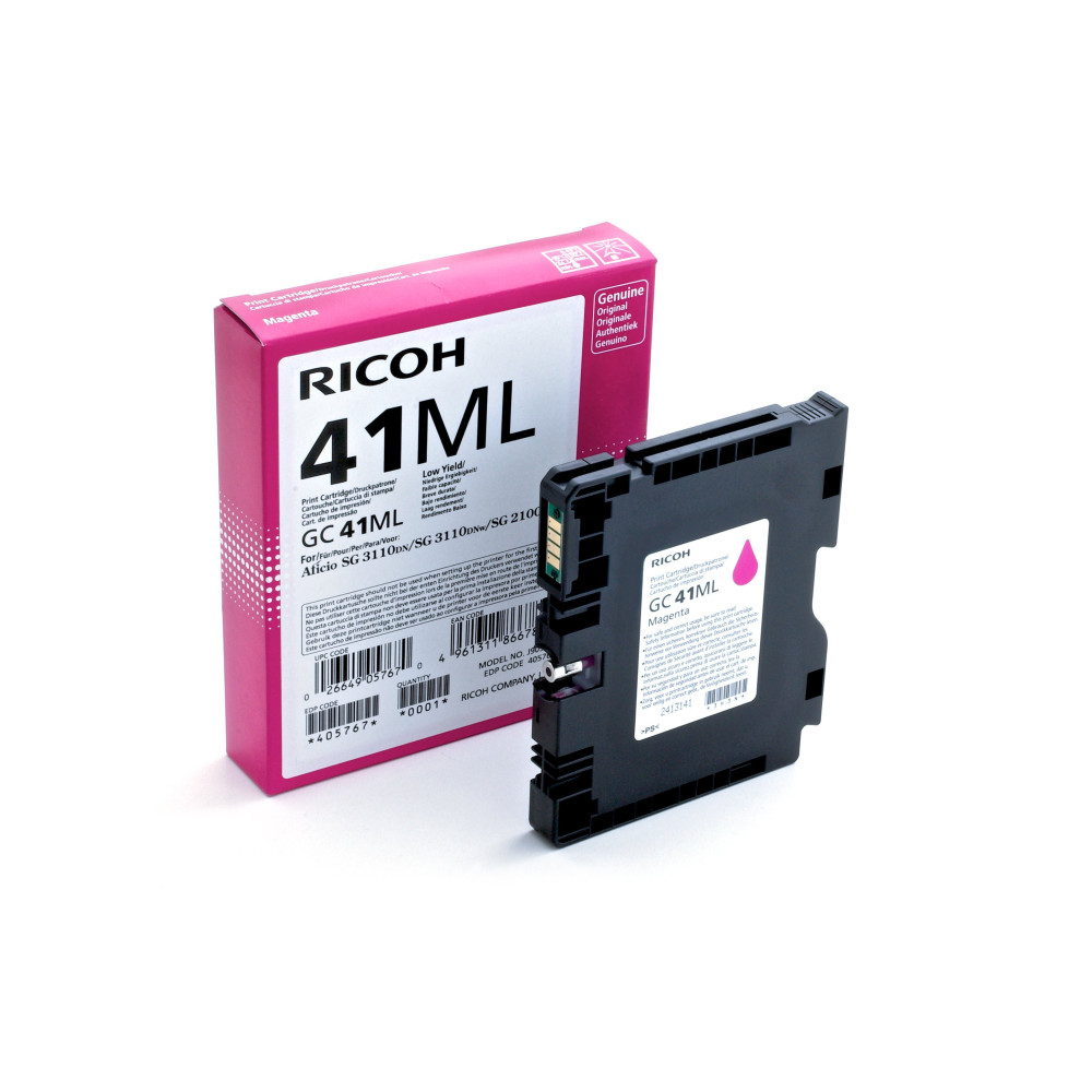 Ricoh 405767 cartuccia d'inchiostro 1 pz Originale Magenta Ricoh 405767 cartuccia d'inchiostro 1 pz Originale Magenta