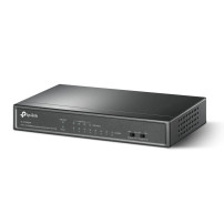 TP-LINK 8-portante switch desktop con 4 porti PoE, non gestito, Fast Ethernet (10/100), Full Duplex, Power over Ethernet (PoE), 