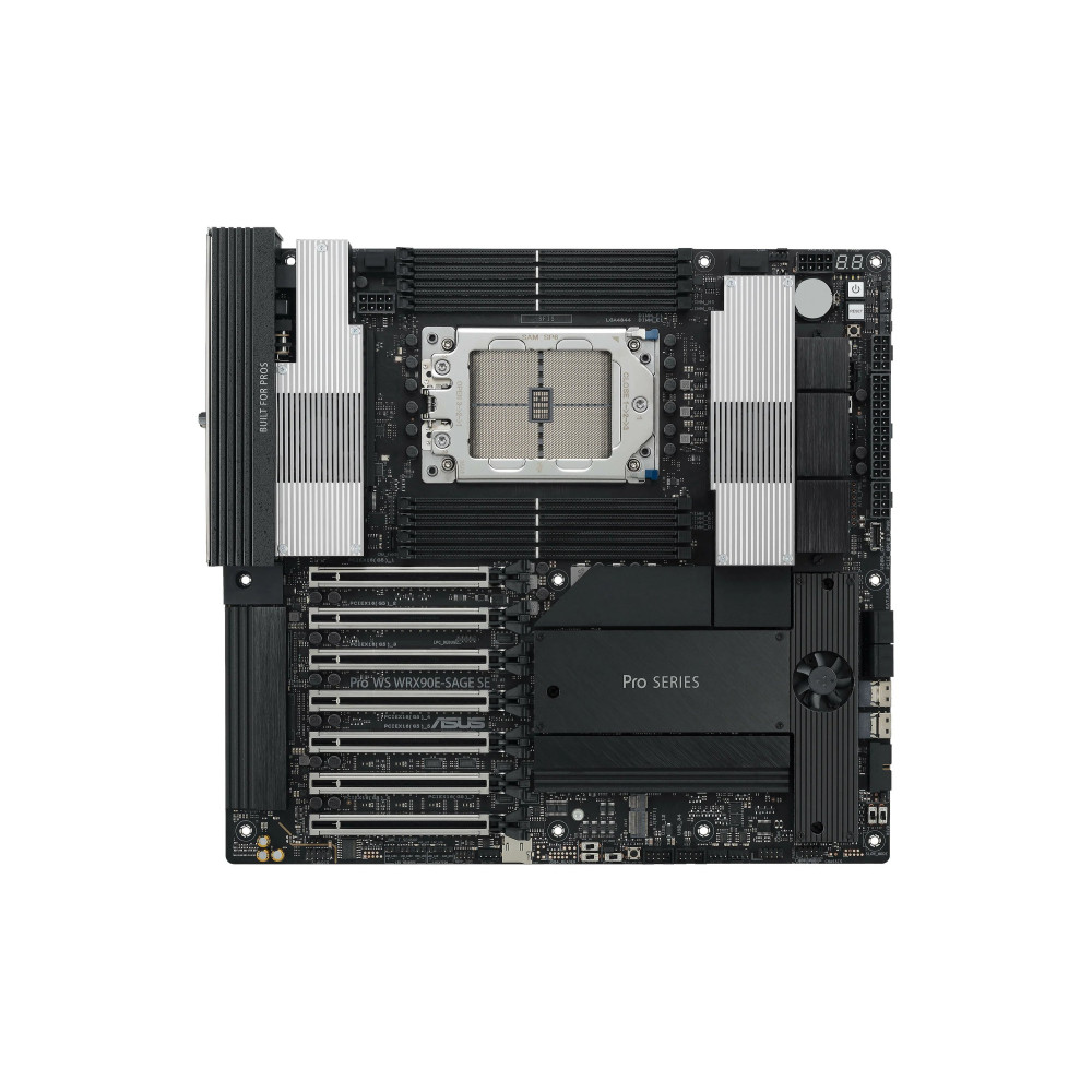 ASUS PRO WS WRX90E-SAGE SE - Scheda madre - SSI EEB AST2600 - Socket sTR5 - Chipsetto AMD WRX90 - USB 3.2 Gen 1, USB-C 3.2 Gen 2
