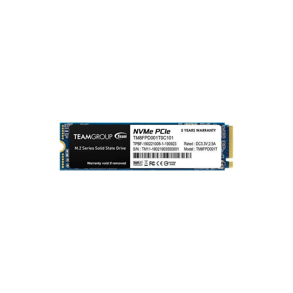 Team Group MP33 Pro - SSD - 1 TB - interno - M.2 2280 - PCIe 3.0 x4 (NVMe)