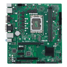 ASUS PRO H610M-C D4-CSM - Scheda madre - micro ATX - Sockel LGA1700 - Chipset H610 - USB 3.2 Gen 1 - LAN Gigabit - Grafica integ