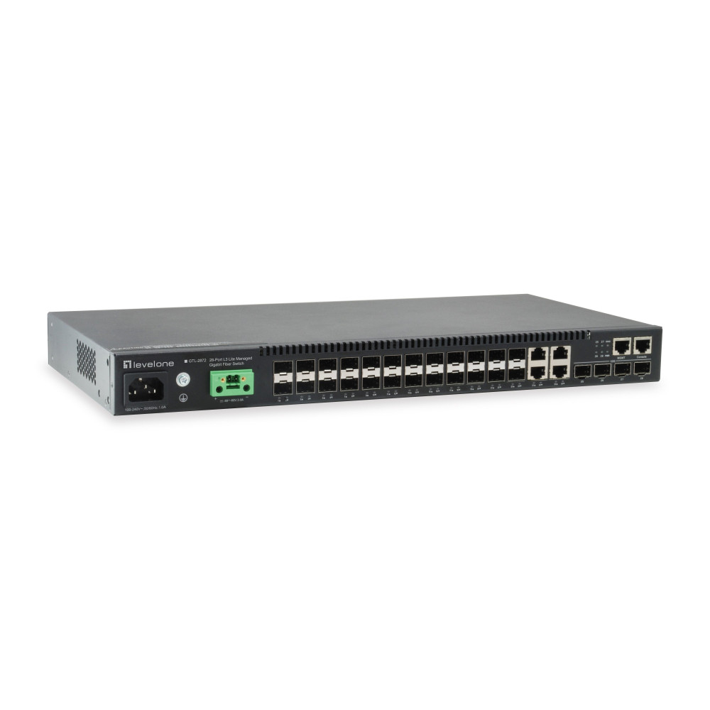 LevelOne KILBY GTL-2872 - Switch - L3 Lite