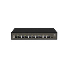 LevelOne FGP-1031, Non gestito, Gigabit Ethernet (10/100/1000), Full Duplex, Power over Ethernet (PoE)