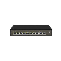 LevelOne FGP-1031, Non gestito, Gigabit Ethernet (10/100/1000), Full Duplex, Power over Ethernet (PoE)