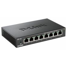 D-Link DES 108 - Switch - 8 x 10/100 - Desktop