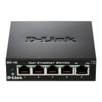 D-Link DES 105 - Switch - 5 x 10/100 - Desktop