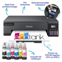 Epson EcoTank ET-18100 - Stampante - Colore - Getto d'inchiostro - ricaricabile - A3 - 5760 x 1440 dpi - fino a 8 pagine/min (mo