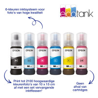 Epson EcoTank ET-18100 - Stampante - Colore - Getto d'inchiostro - ricaricabile - A3 - 5760 x 1440 dpi - fino a 8 pagine/min (mo