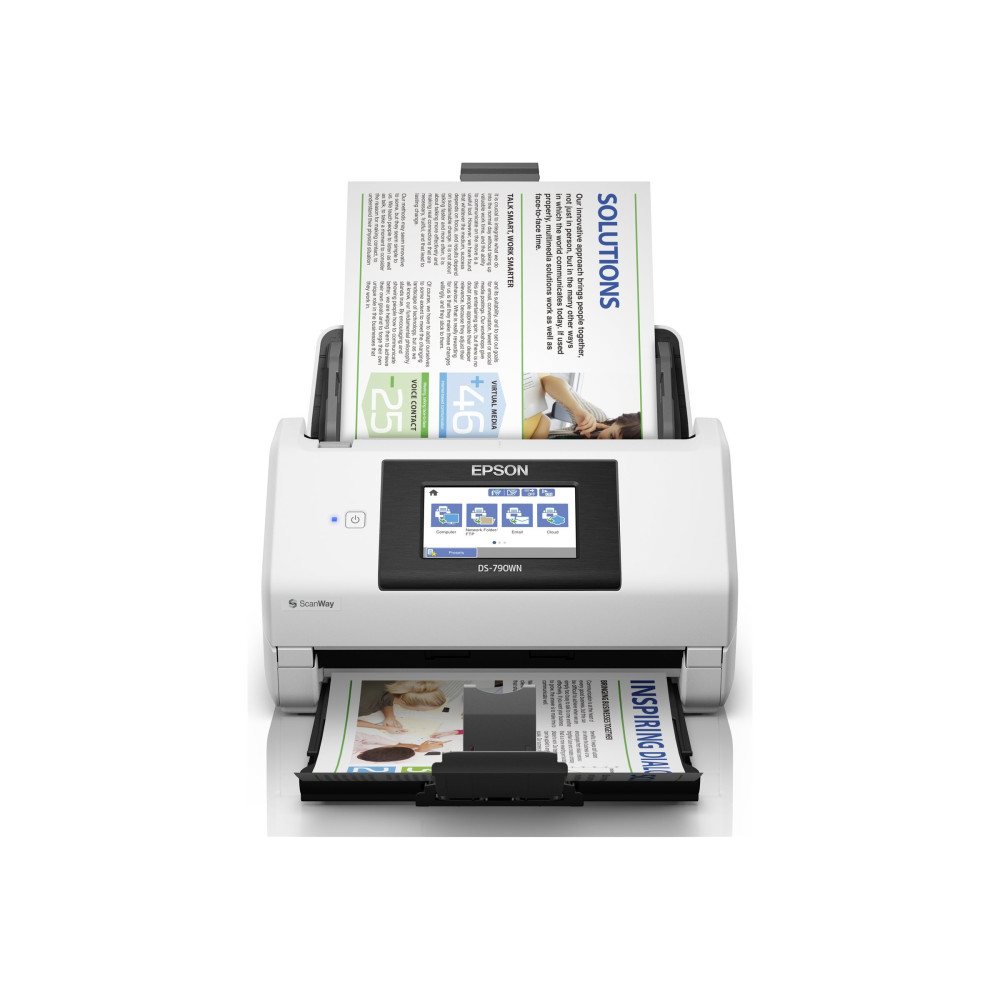Epson WorkForce DS-790WN - Scanner per documenti - Duplex - A4/Legal - 600 dpi x 600 dpi - bis zu 45 Seiten/Min. (einfarbig)