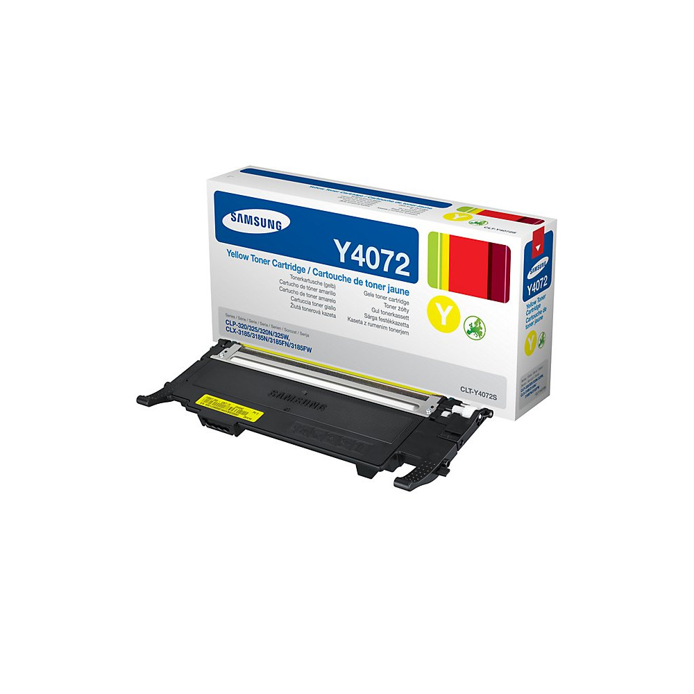 Samsung CLT-Y4072S cartuccia toner 1 pz Originale Giallo Samsung CLT-Y4072S cartuccia toner 1 pz Originale Giallo