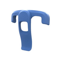 Zebra Clip di fissaggio per dispositivi mobili - Blu