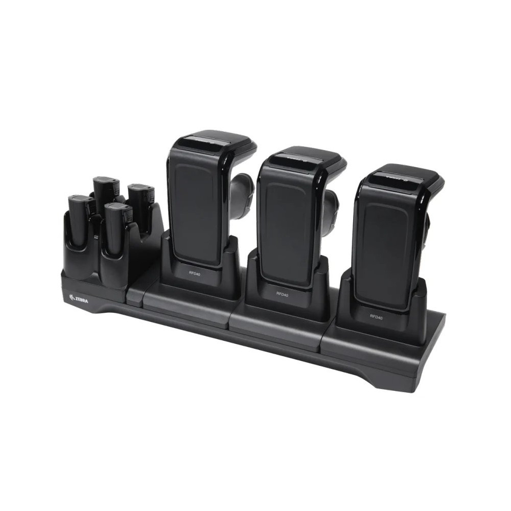 Zebra Multi-slot Cradles per Caricamento/Ricostruzione di Comunicazione Solo - Docking Cradle (Stazione di ricarica)
