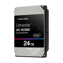 WD Ultrastar DC HC580 WUH722424AL5204 - Disco rigido - data center - 24 TB - interno - 3,5" (8,9 cm)