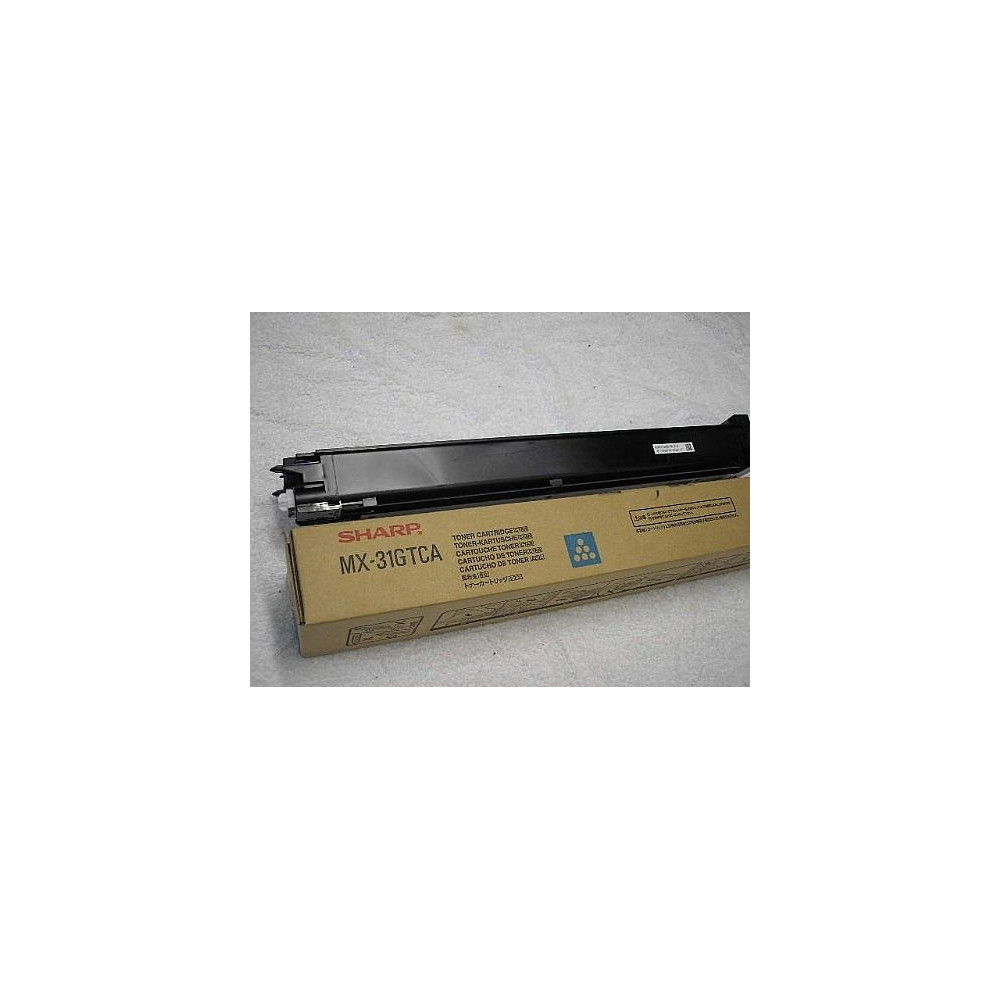 Sharp MX-31GTCA cartuccia toner 1 pz Originale Ciano Sharp MX-31GTCA cartuccia toner 1 pz Originale Ciano