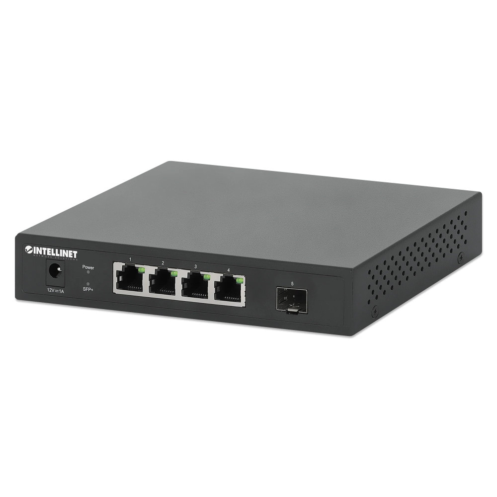 Intellinet Switch - senza gestione - 4 x 10/100/1000/2,5G + 1 x uplink a 10 Gigabit SFP+