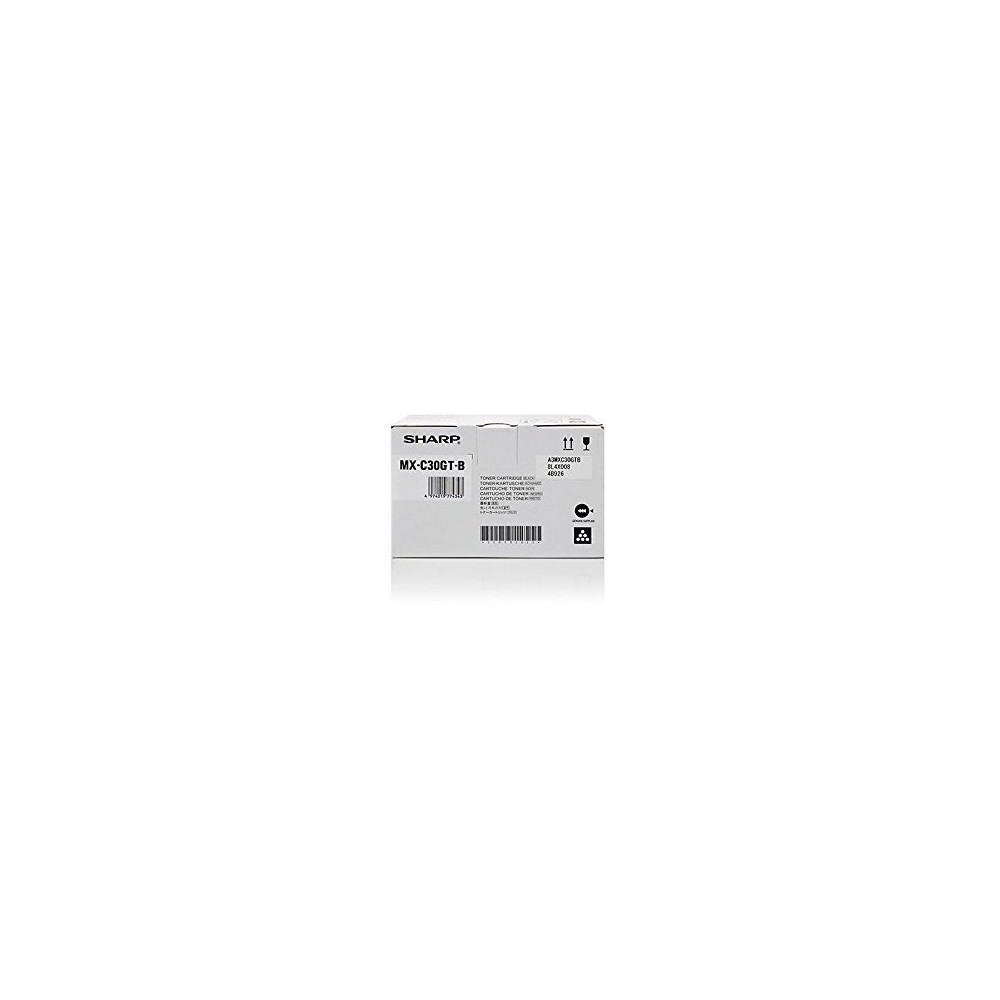 Sharp MXC30GTB cartuccia toner 1 pz Originale Nero Sharp MXC30GTB cartuccia toner 1 pz Originale Nero