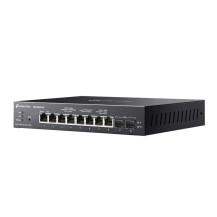 TP-LINK Omada SG2210XMP-M2 - Switch - L2+ - Intelligente - 8 x 100/1000/2,5G (PoE+)