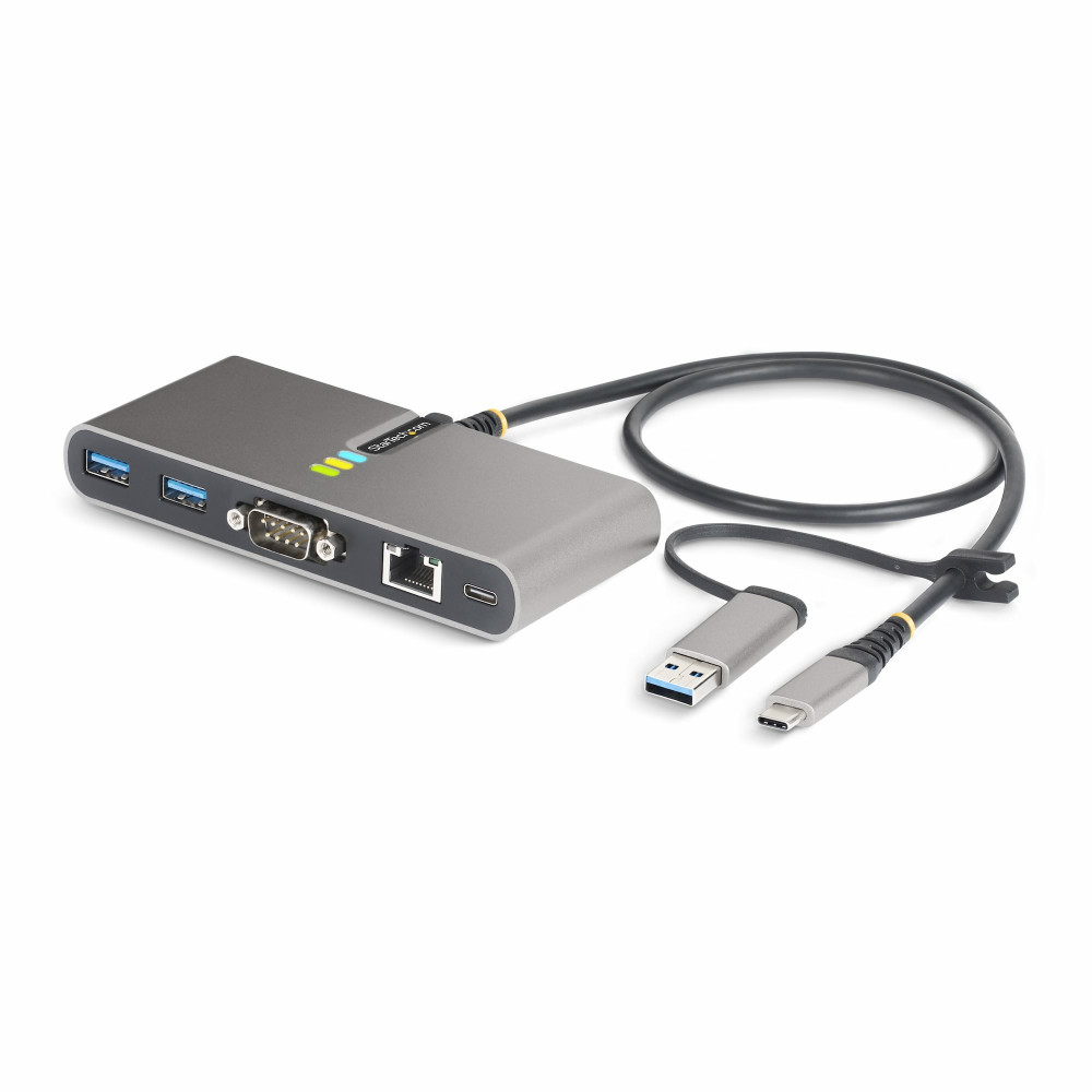 StarTech.com 2-Port USB-C/USB-A Hub with GbE
