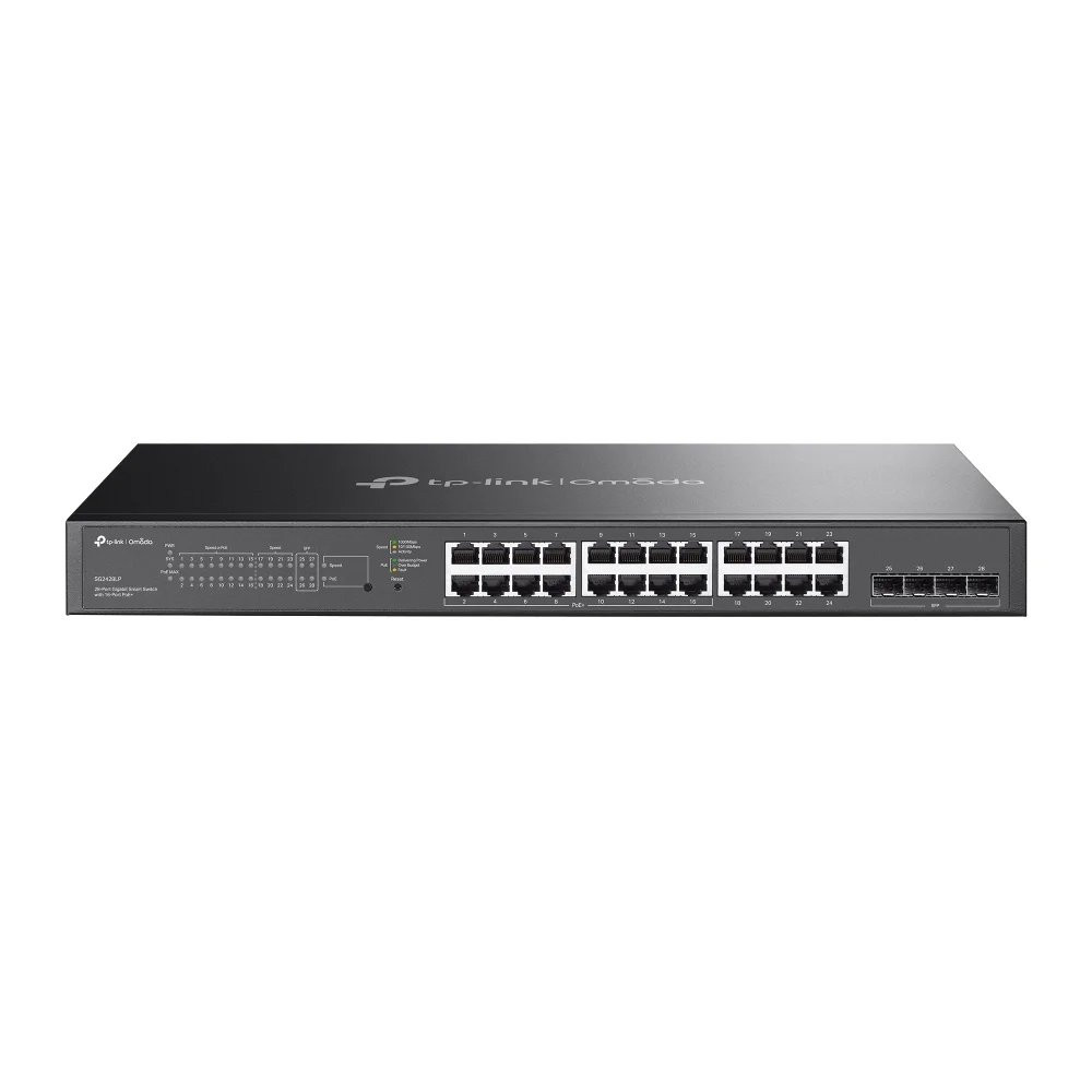 TP-LINK Omada SG2428LP V1 - Switch - Intelligente - 16 x 10/100/1000 (PoE+)