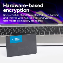 Crucial BX500 - SSD - 4 TB - interno - 2,5" (6,4 cm)