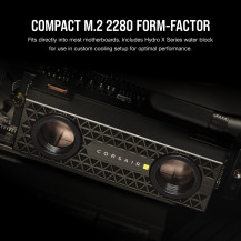 Corsair Hydro X Series MP700 PRO SE - SSD - 2 TB - interno - M.2 2280 - PCI Express 5.0 x4 (NVMe)