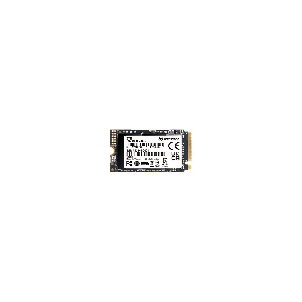 Transcend MTE410S - SSD - 2 TB - interno - M.2 2242 - PCIe 4.0 x4 (NVMe)