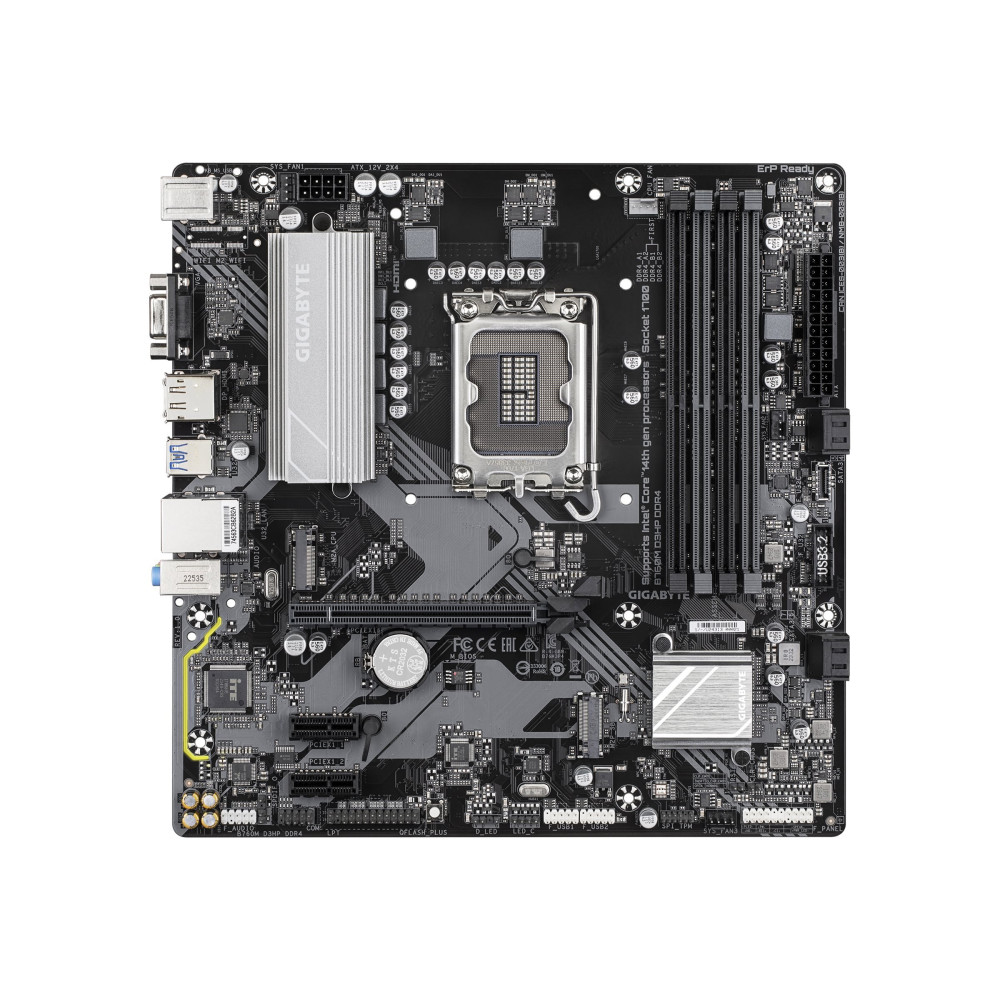 Gigabyte B760M D3Hp DDR4 - Scheda madre - micro ATX - Sockel LGA1700 - Chipset B760 - USB-C 3.2 Gen 1, USB 3.2 Gen 1 - LAN Gigab